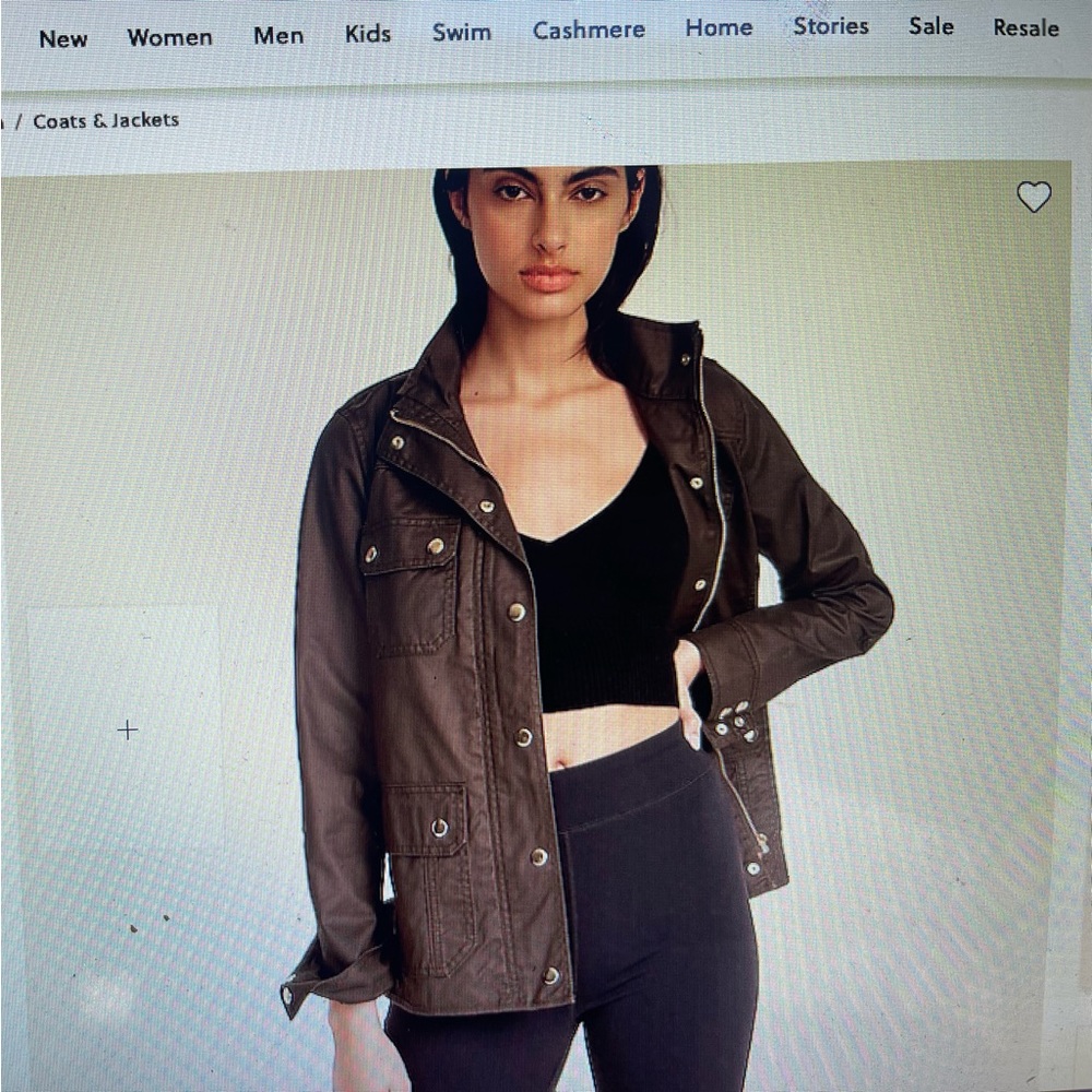 Women’s original J.CREW field jacket barely worn